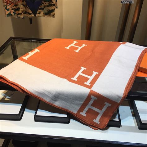 authentic hermes blanket replica